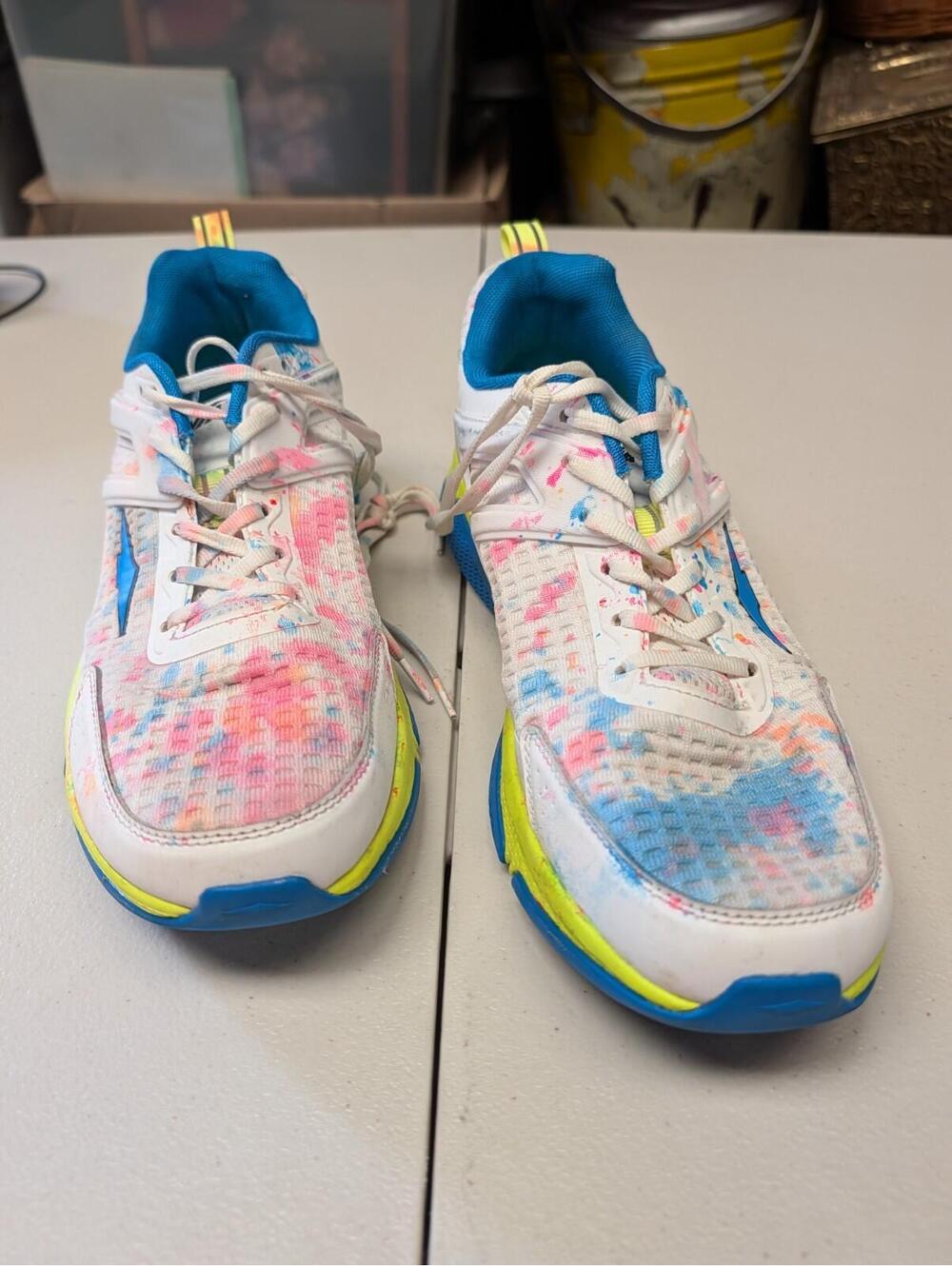 Avia Men's 10 Splatter Paint Running Trainer Shoes